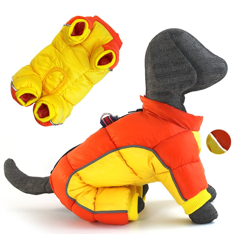 Winter Puffy Jacket for Small Dogs