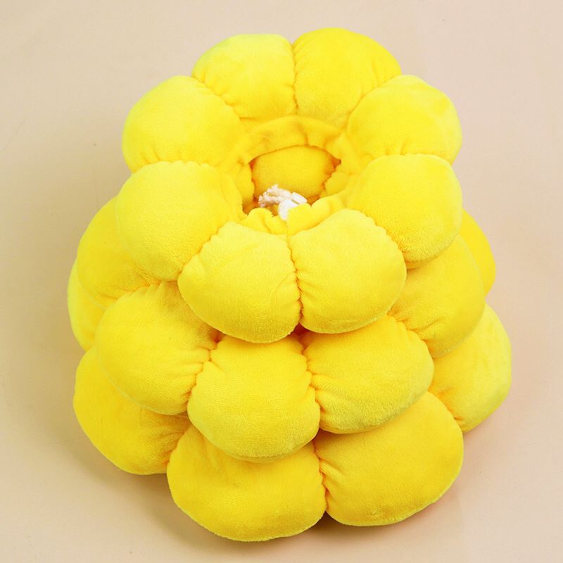 Sunflower Pet Collar Adjustable Circle After Surgery Pillow