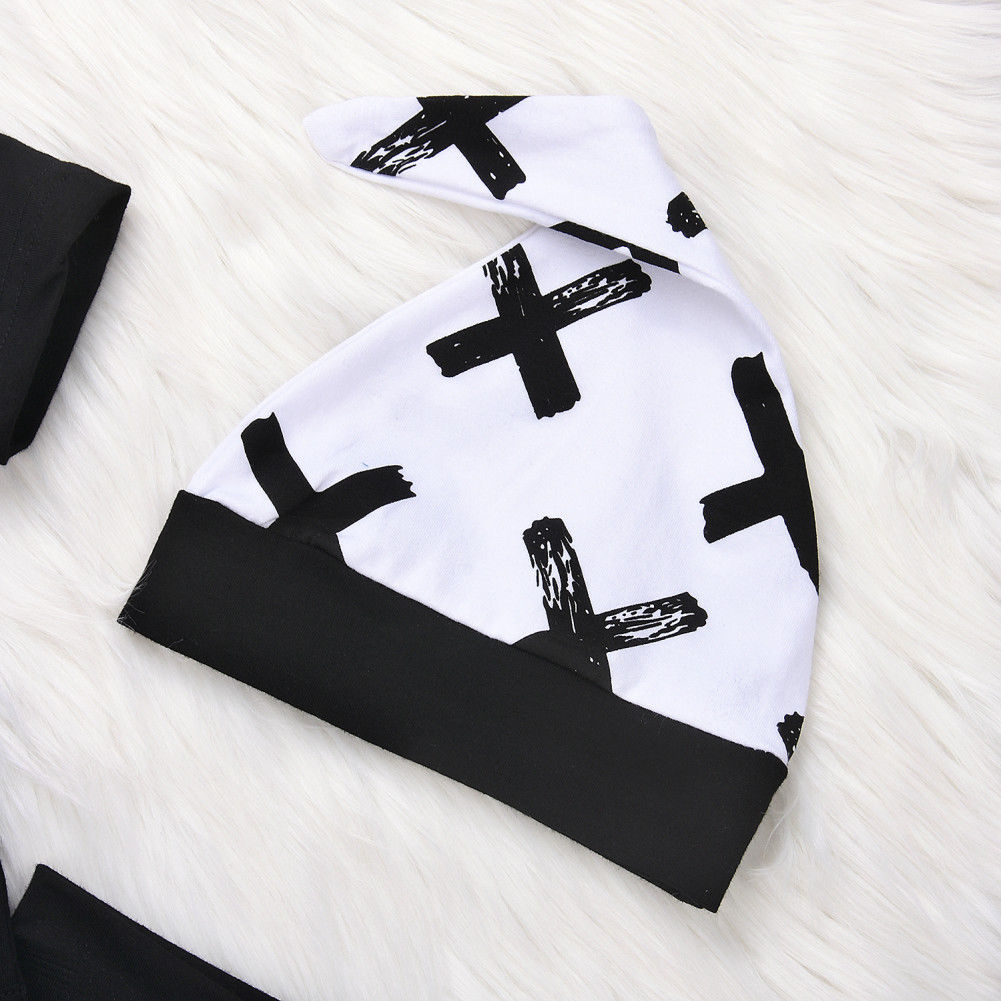 Handsome Just Like Dad Baby Boy 3Pcs Clothes Set