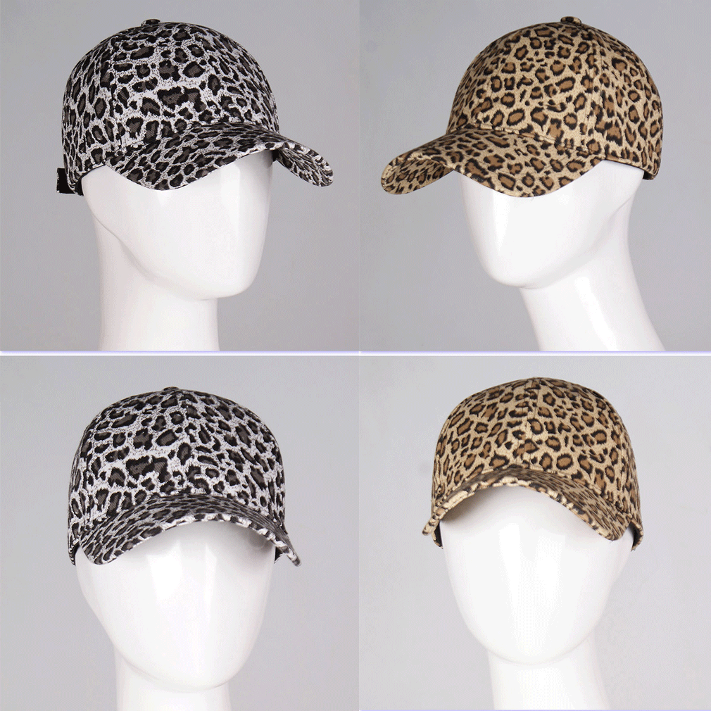 Leopard Cheetah Print Baseball Cap