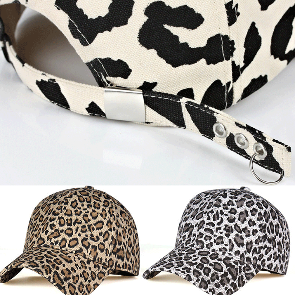Leopard Cheetah Print Baseball Cap
