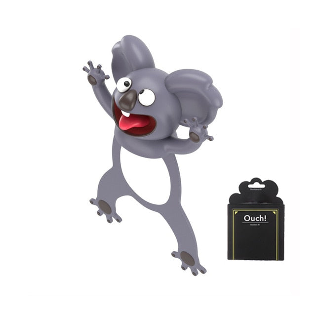Creative and Cute Cartoon 3D Bookmark
