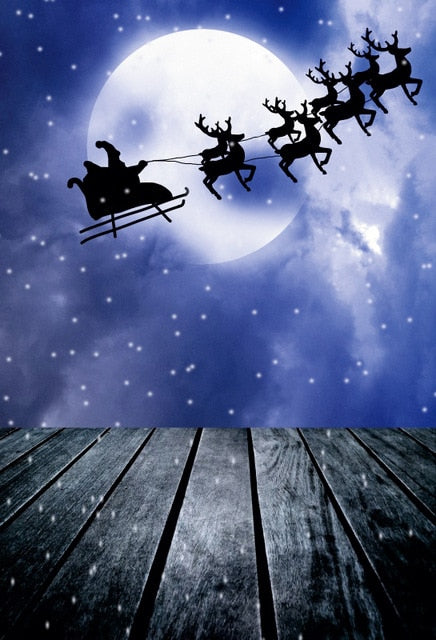 Gray Chic Wall Winter Christmas Photo Background Backdrop