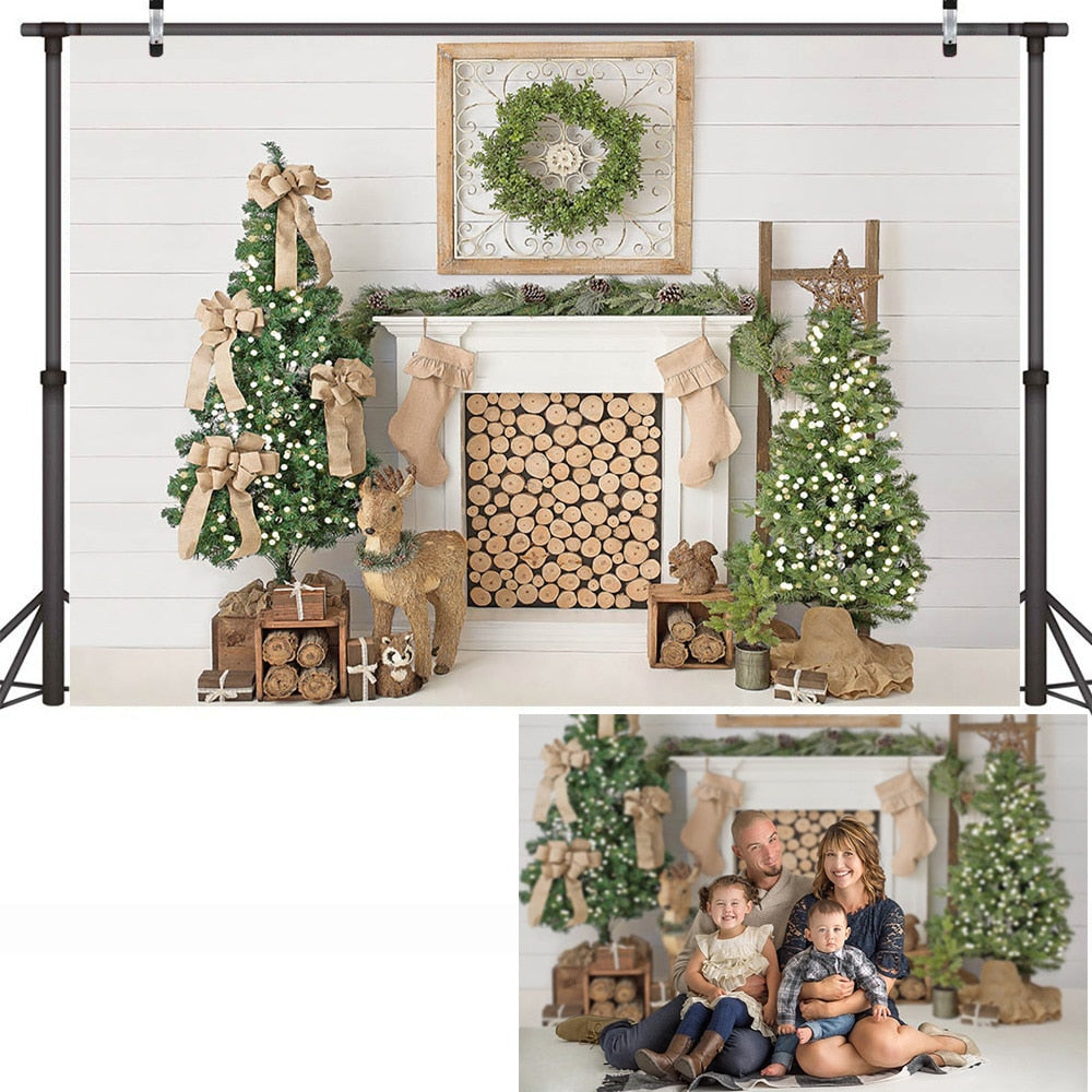 Christmas Photography Backdrop Banner Studio Background