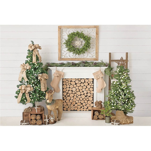 Christmas Photography Backdrop Banner Studio Background