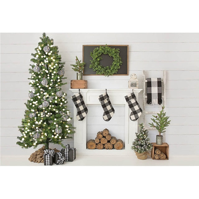 Christmas Photography Backdrop Banner Studio Background