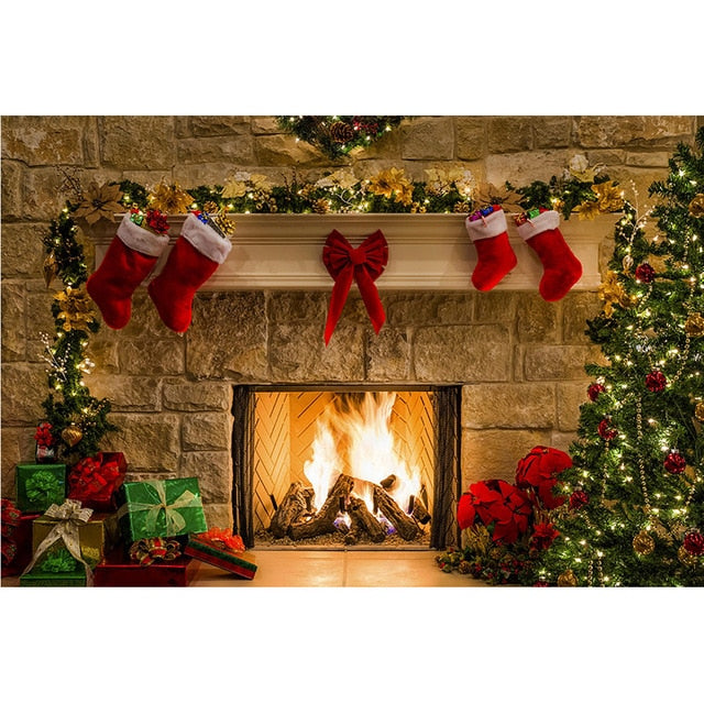 Christmas Photography Backdrop Banner Studio Background