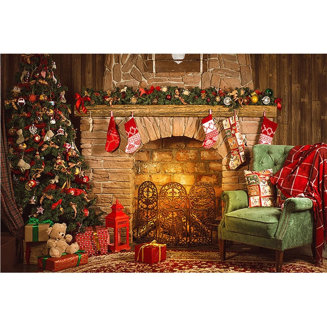Christmas Photography Backdrop Banner Studio Background