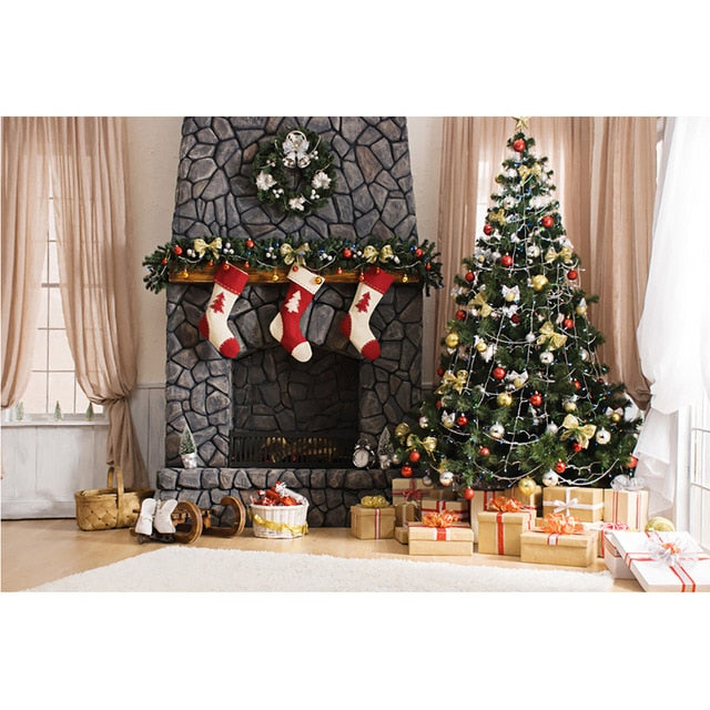 Christmas Photography Backdrop Banner Studio Background
