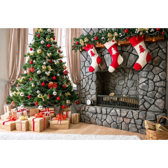 Christmas Photography Backdrop Banner Studio Background