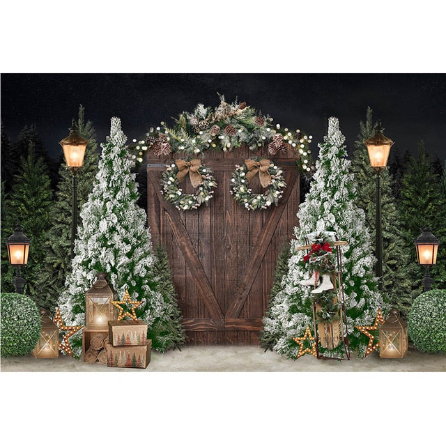 Christmas Photography Backdrop Banner Studio Background