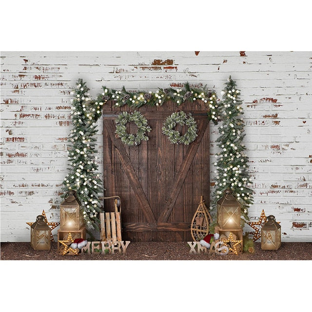 Christmas Photography Backdrop Banner Studio Background