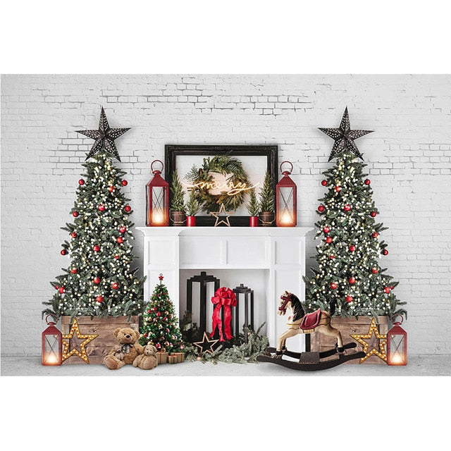 Christmas Photography Backdrop Banner Studio Background