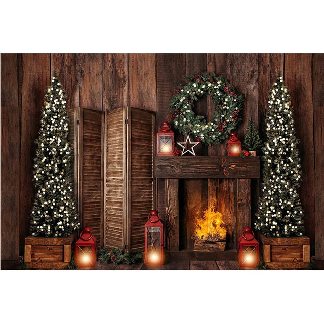Christmas Photography Backdrop Banner Studio Background