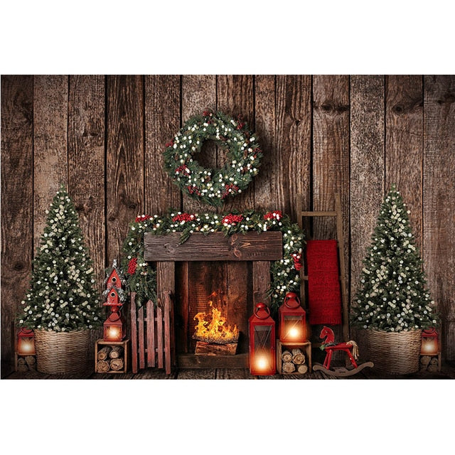 Christmas Photography Backdrop Banner Studio Background