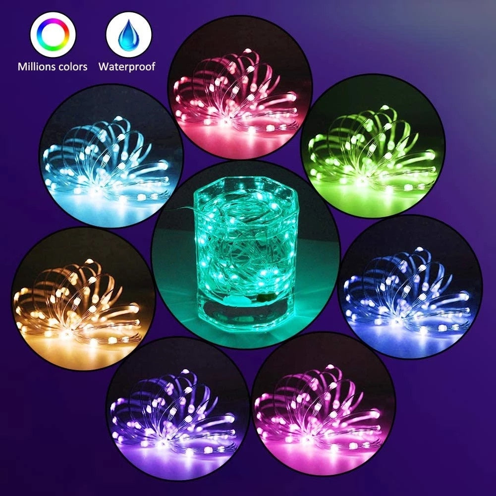 USB LED String Light Christmas Tree Decoration