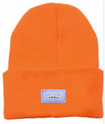 LED Knitted Christmas Hat Beanie Light Up Warm Hat
