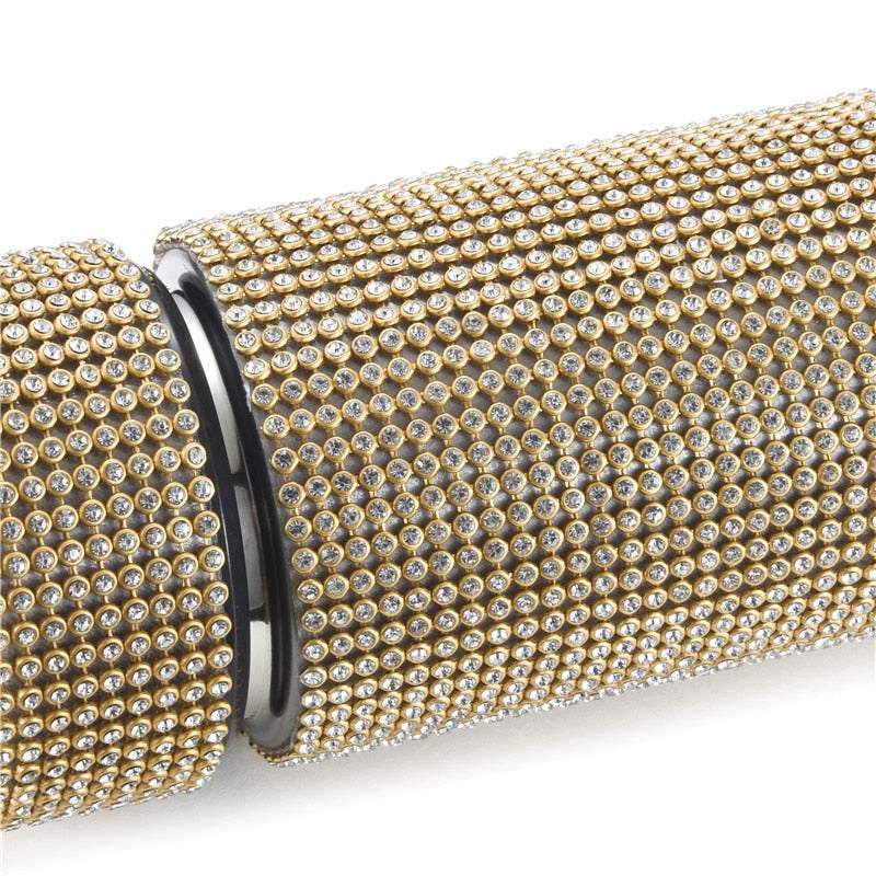 Diamond Thermos Bottle Stainless Steel Temperature Display