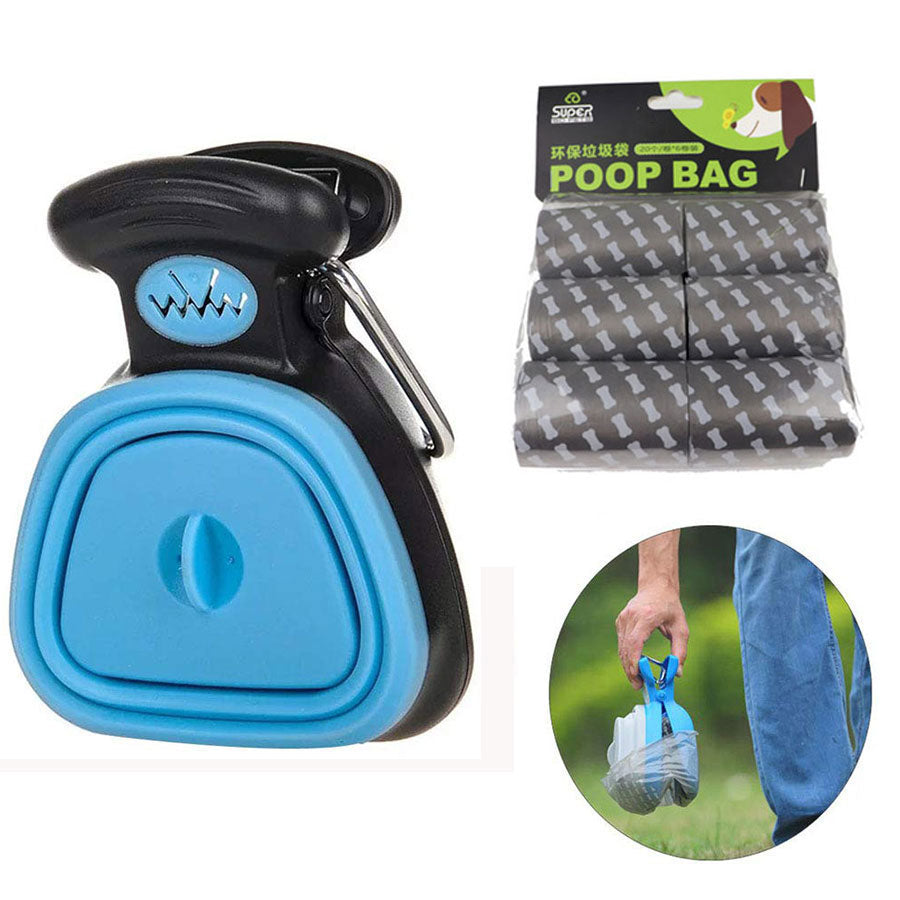 Pet Poop Bag Dispenser Scoop