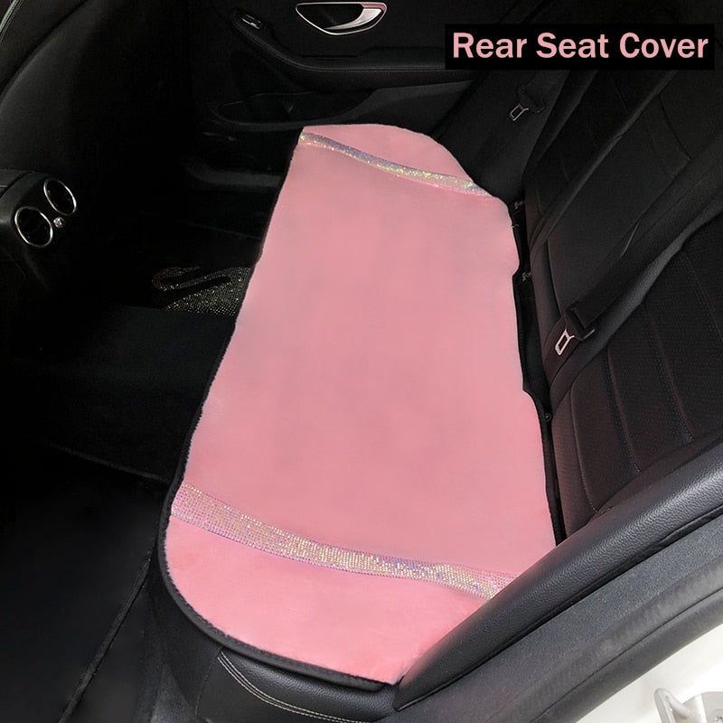 Pink Bling Car Seat Cover Pillow