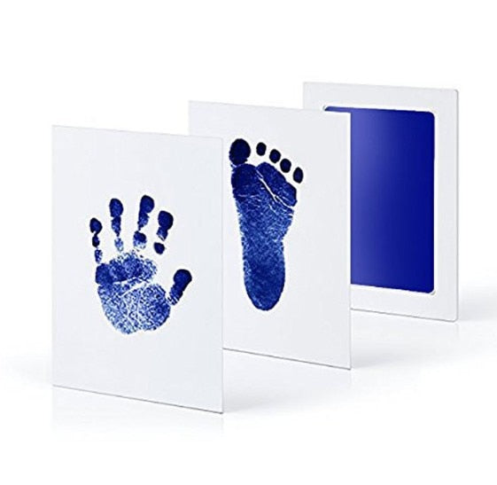 Safe Non-toxic Baby Footprints Handprint Inkless Ink Pad