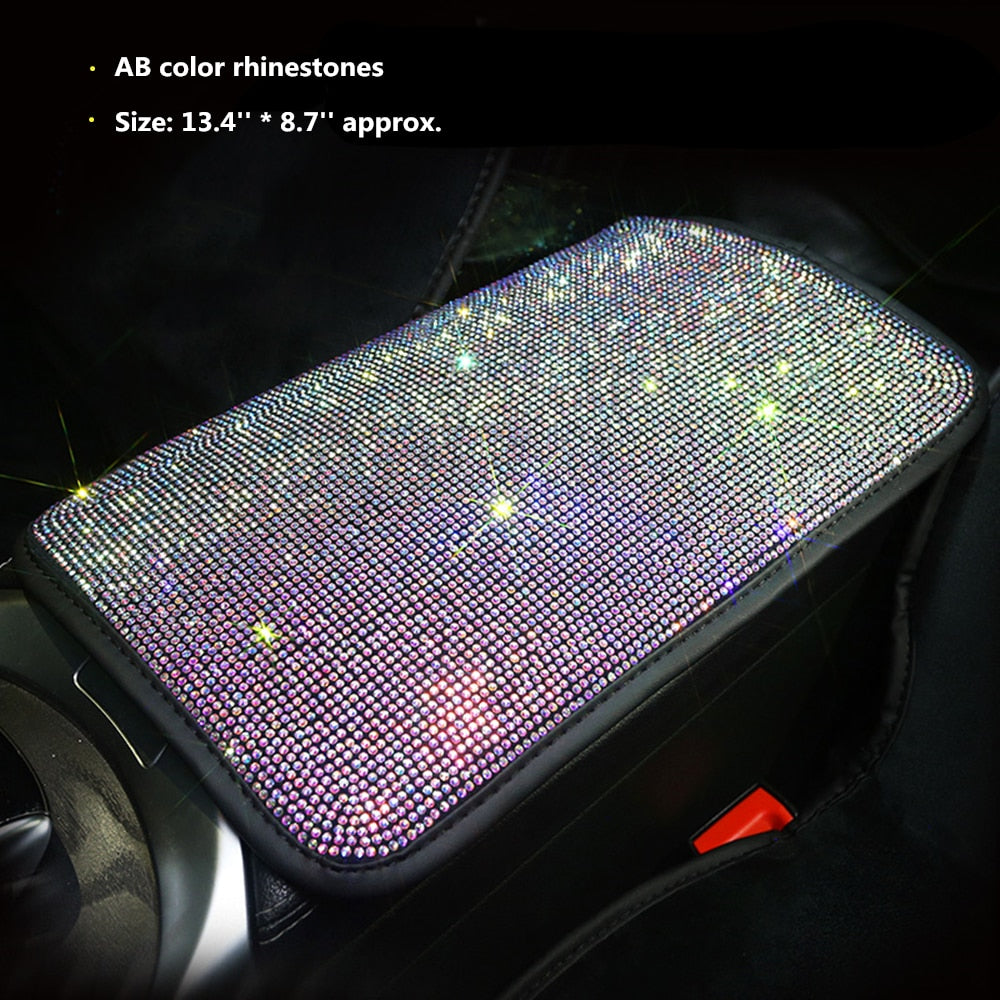 Sparkly Pink Rainbow Car Bling Accessories