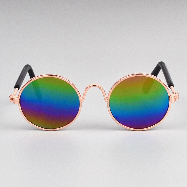 Round Dog Cat Sunglasses Eye-Wear Accessories