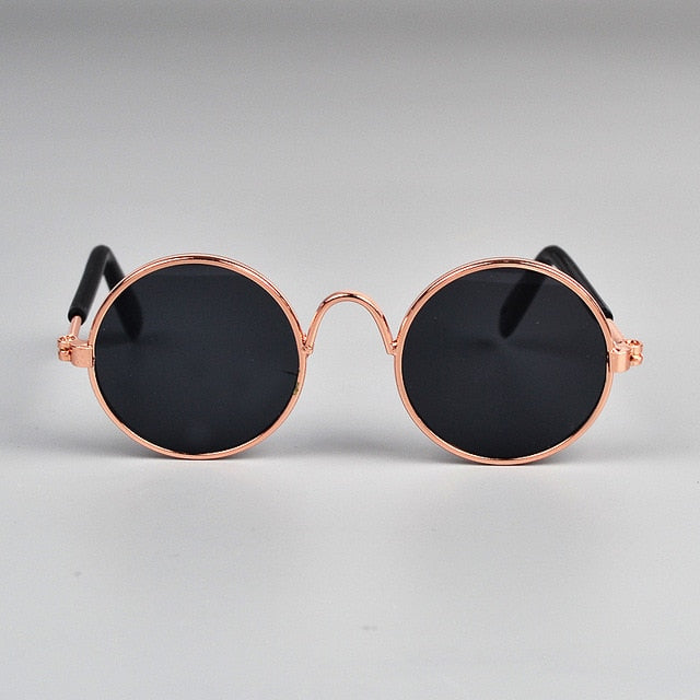Round Dog Cat Sunglasses Eye-Wear Accessories