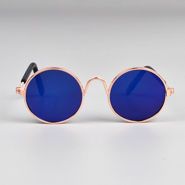 Round Dog Cat Sunglasses Eye-Wear Accessories