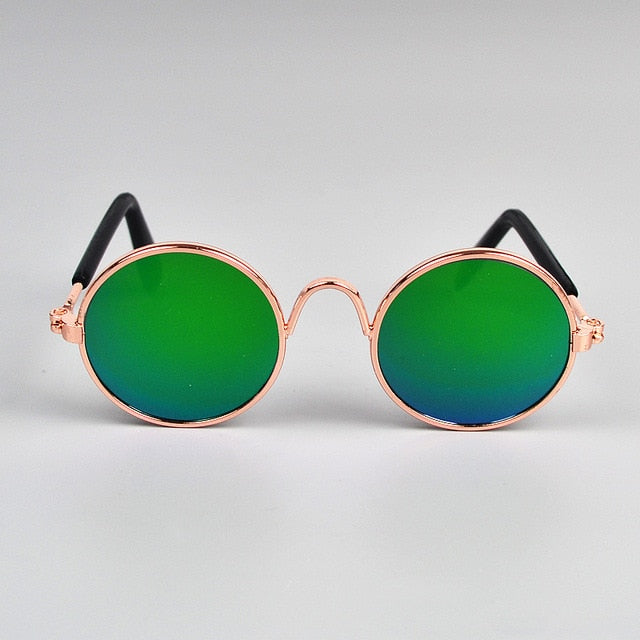Round Dog Cat Sunglasses Eye-Wear Accessories