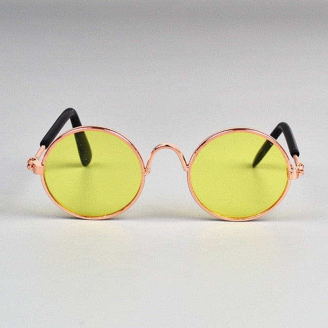 Round Dog Cat Sunglasses Eye-Wear Accessories
