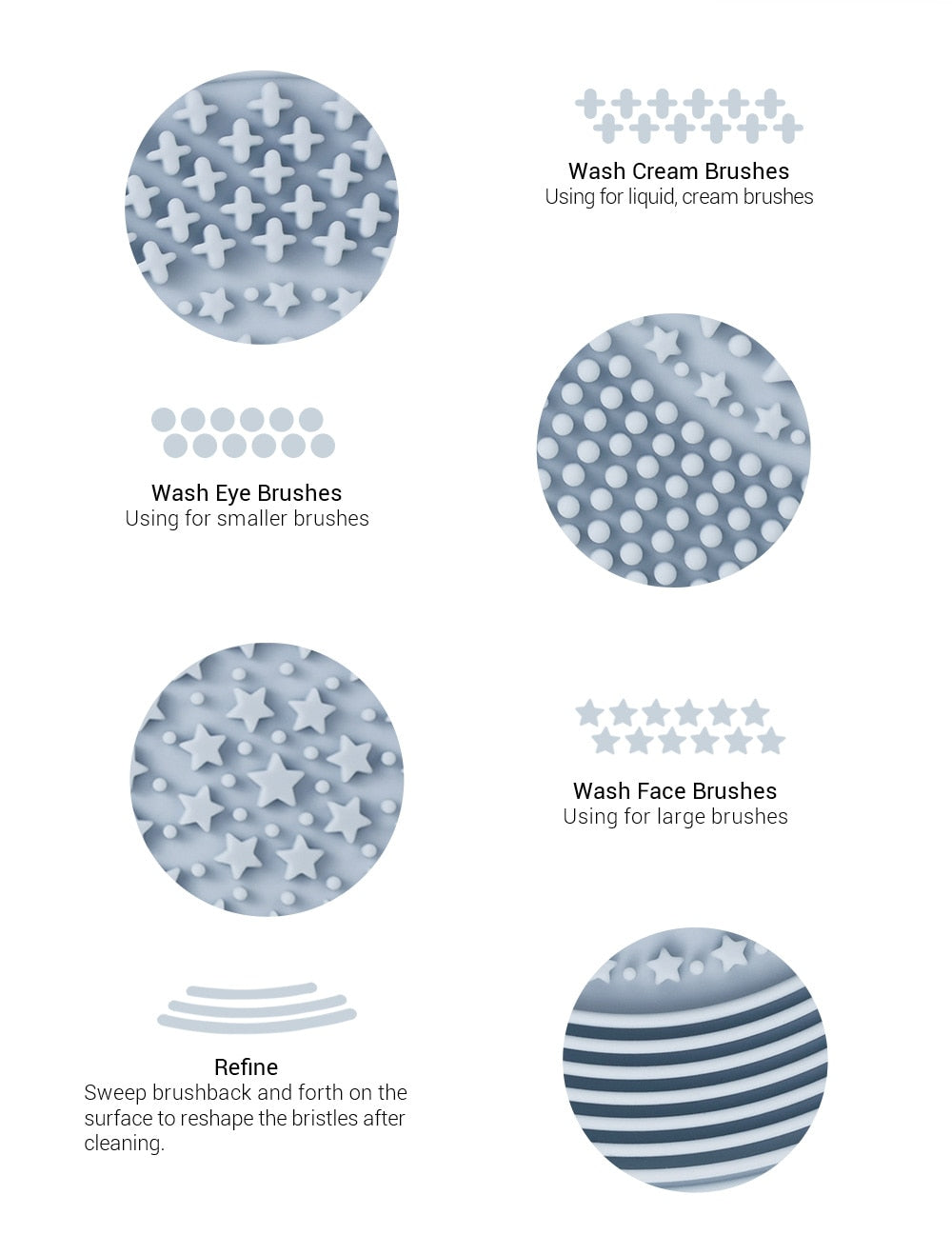 Makeup Brush Cleaner Sponge