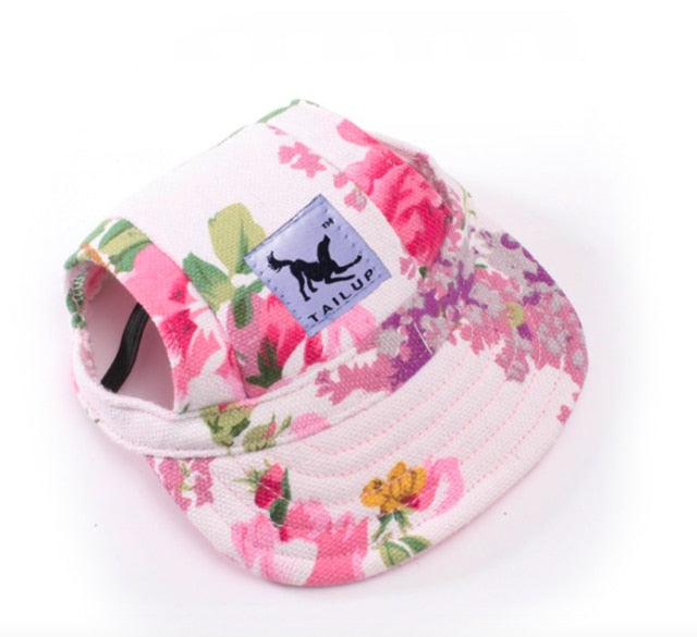 Fashion Print Small Dog Outdoor Baseball Cap Hat