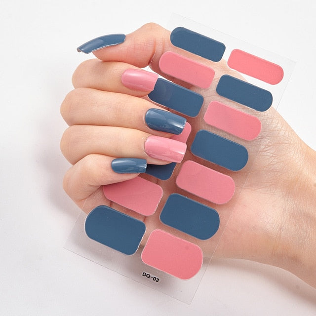 Strawberry Nail Stickers Decal Strips
