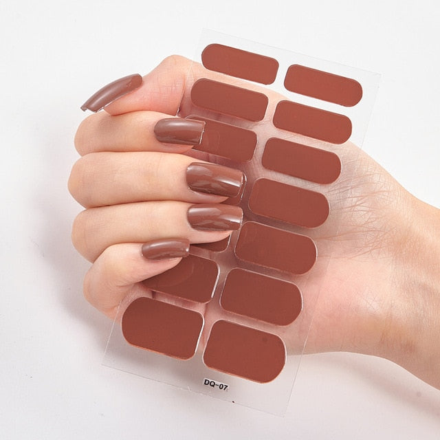 Strawberry Nail Stickers Decal Strips
