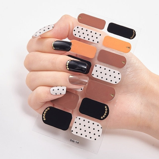 Strawberry Nail Stickers Decal Strips