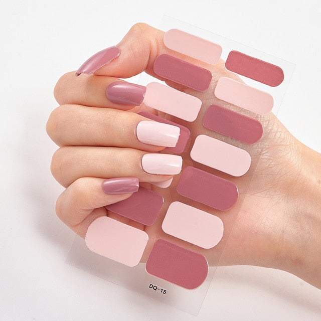 Strawberry Nail Stickers Decal Strips