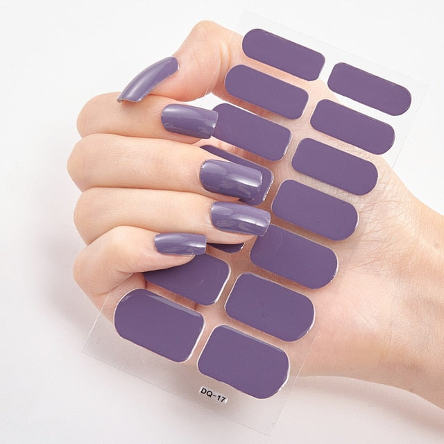 Strawberry Nail Stickers Decal Strips