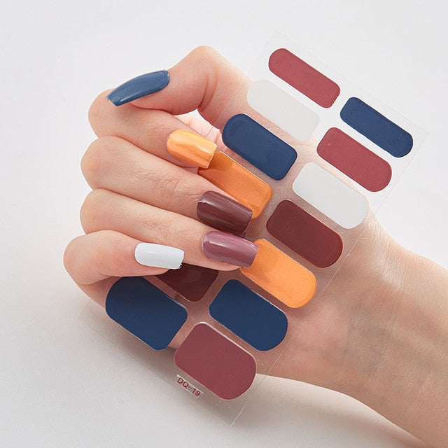 Strawberry Nail Stickers Decal Strips