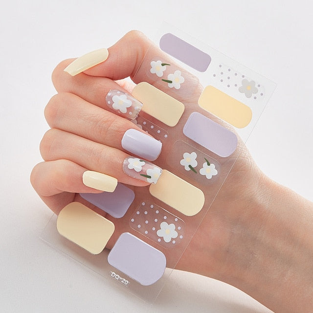 Strawberry Nail Stickers Decal Strips