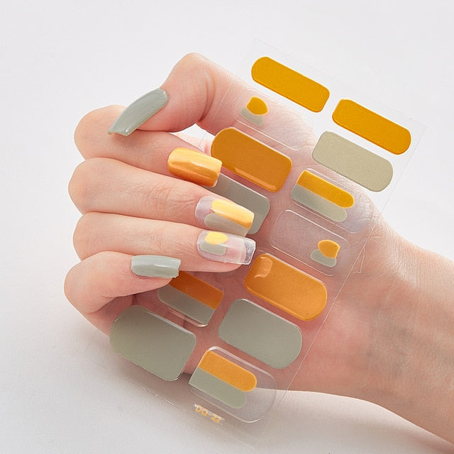 Strawberry Nail Stickers Decal Strips