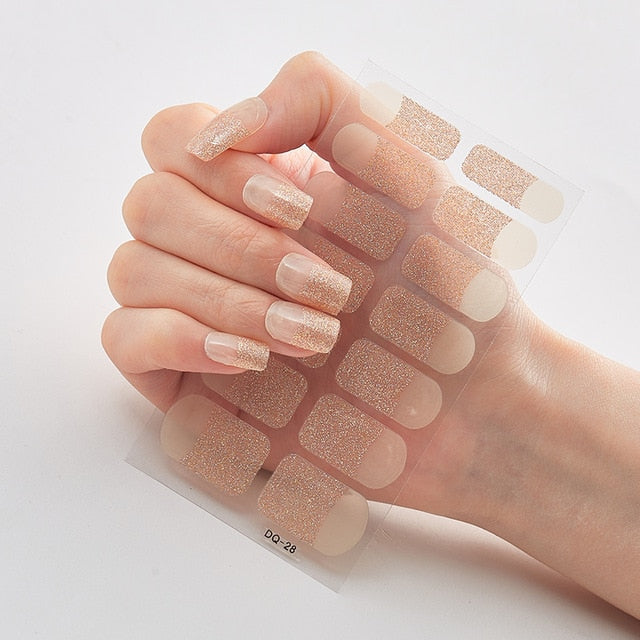 Strawberry Nail Stickers Decal Strips