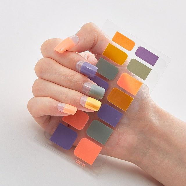 Strawberry Nail Stickers Decal Strips
