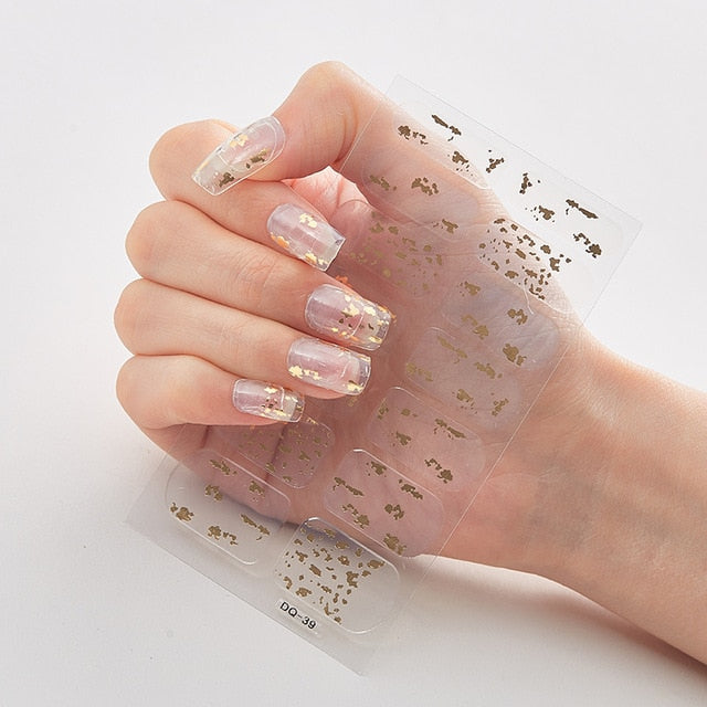 Strawberry Nail Stickers Decal Strips