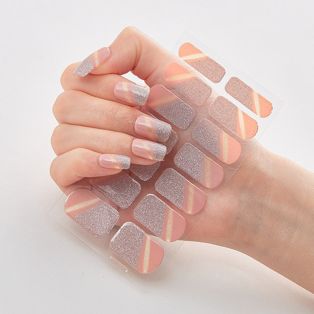 Strawberry Nail Stickers Decal Strips