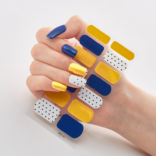 Strawberry Nail Stickers Decal Strips