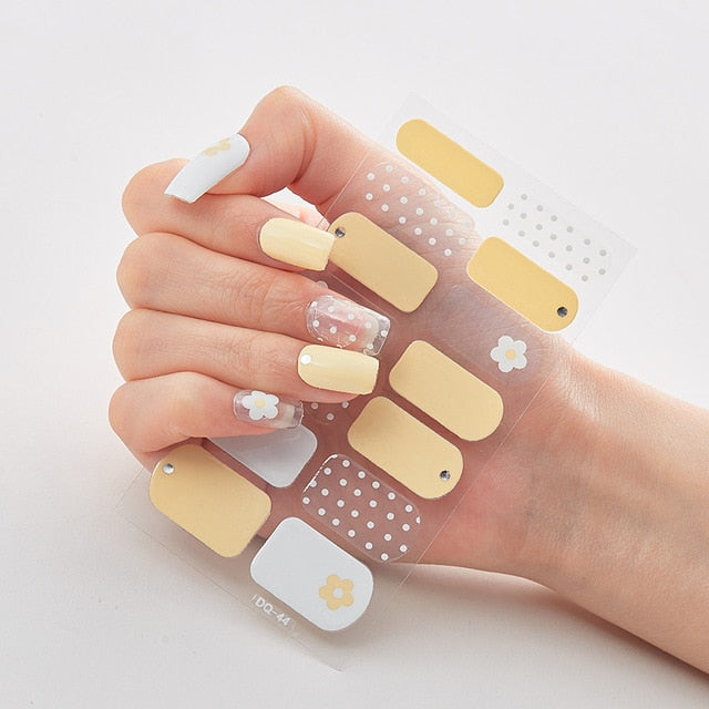 Strawberry Nail Stickers Decal Strips