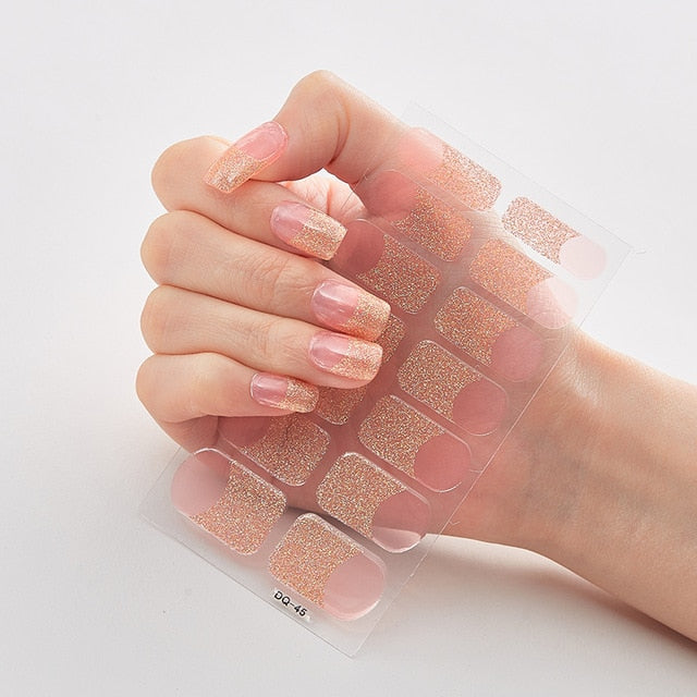 Strawberry Nail Stickers Decal Strips