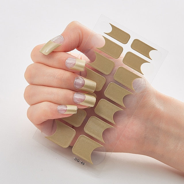 Strawberry Nail Stickers Decal Strips