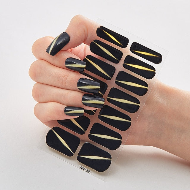 Strawberry Nail Stickers Decal Strips